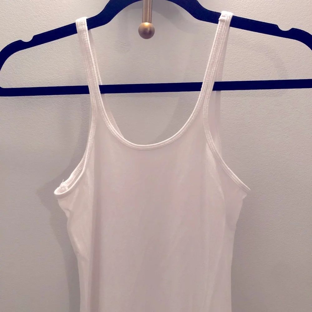 T by Alexander Wang white slip dress - Picture 3 of 5
